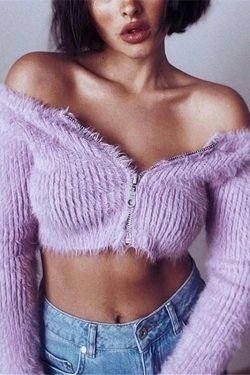Y2K Pink Fur Crop Top - 90s Grunge, Retro Summer, Party & Club Outfits, Baby Tees, Y2K