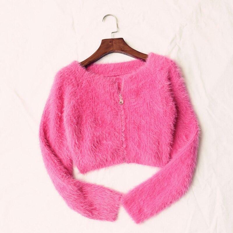 Y2K Pink Fur Crop Top - 90s Grunge, Retro Summer, Party & Club Outfits, Baby Tees, Y2K