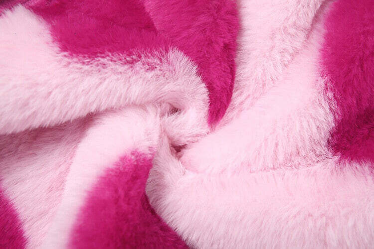 Y2K Pink Hearts Soft Jacket - Retro 90s Grunge, Summer Y2K Outfits, Pastel Goth Fashion