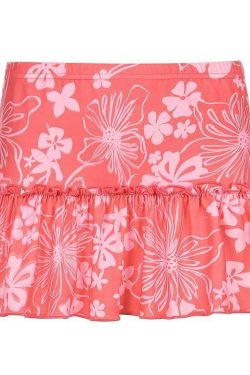 Y2K Pink Ruffle Skirt - 90s Grunge, Retro Summer, Pastel Goth, Y2K Party & Club Outfits
