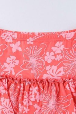 Y2K Pink Ruffle Skirt - 90s Grunge, Retro Summer, Pastel Goth, Y2K Party & Club Outfits