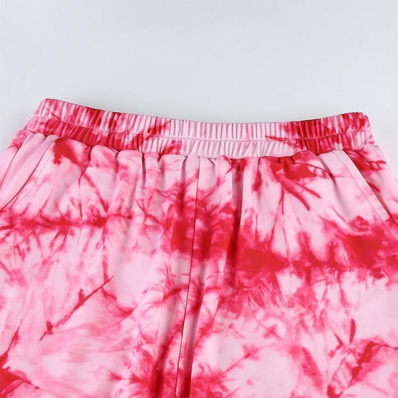 Y2K Pink Wide Leg Pants - 90s Grunge, Retro Summer, Y2K Club & Party Outfits, Pastel Goth Style