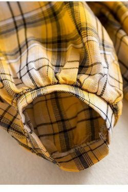 Y2K Plaid Button Up Shirt - 90s Grunge, Retro Summer Outfit, Y2K Fashion for Women