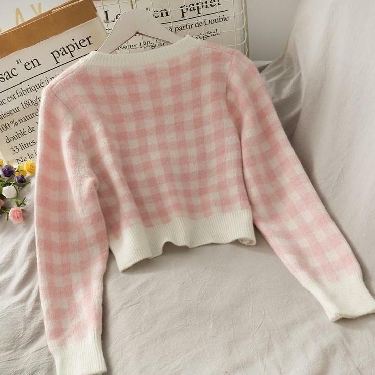 Y2K Plaid Three Piece Suit - 90s Grunge, Retro Summer Outfit, Y2K Party & Club Fashion