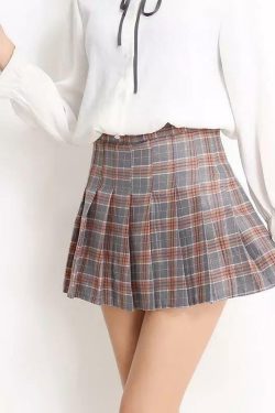 Y2K Pleated Kawaii Skirt� - Retro 90s Grunge, Pastel Goth, Summer & Party Outfits