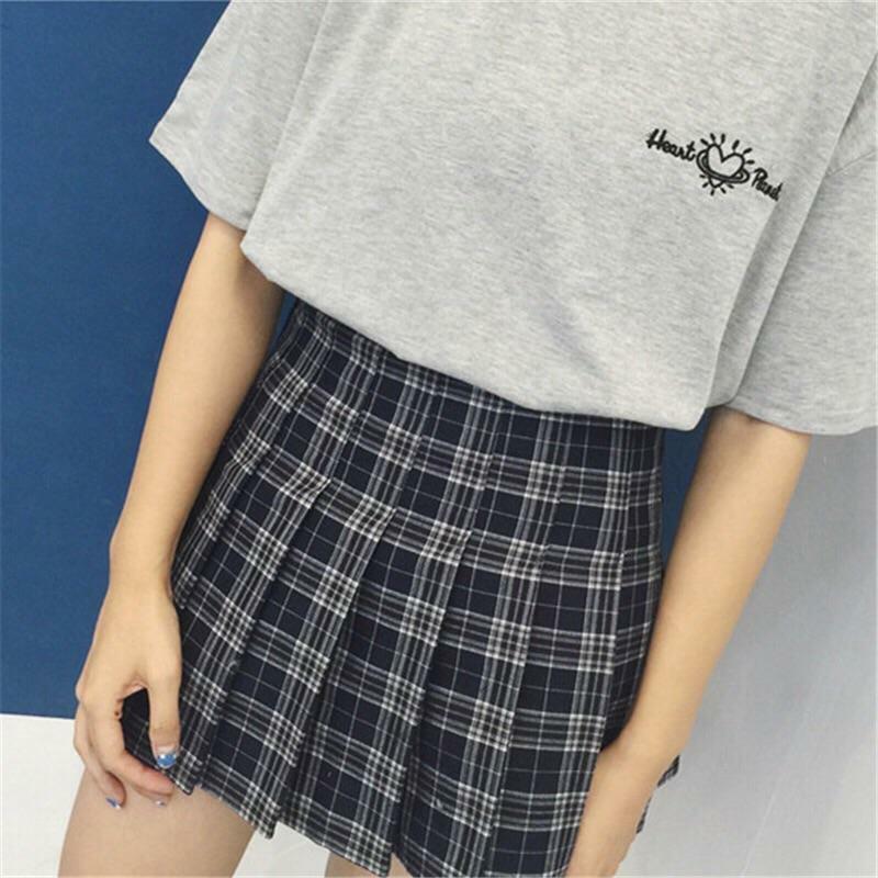 Y2K Pleated Kawaii Skirt� - Retro 90s Grunge, Pastel Goth, Summer & Party Outfits