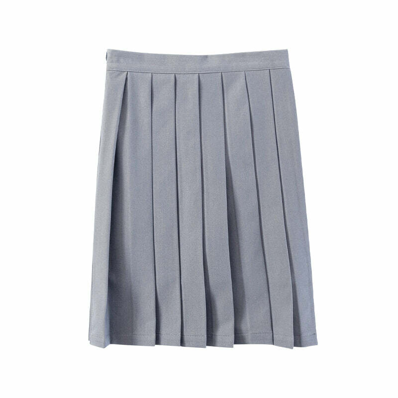 Y2K Pleated Skirt - Retro 90s Grunge, Summer Outfits, Gothic Y2K, Pastel Goth Fashion