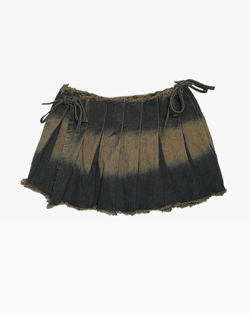 Y2K Pleated Skirt - Retro 90s Grunge Summer Outfit, Y2K Club & Party Fashion, Gothic Y2K Style