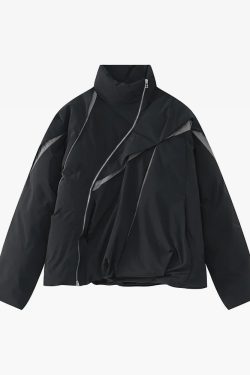 Y2K Puffer Jacket - Retro 90s Grunge, Summer Y2K Outfits, Y2K Club & Party Fashion