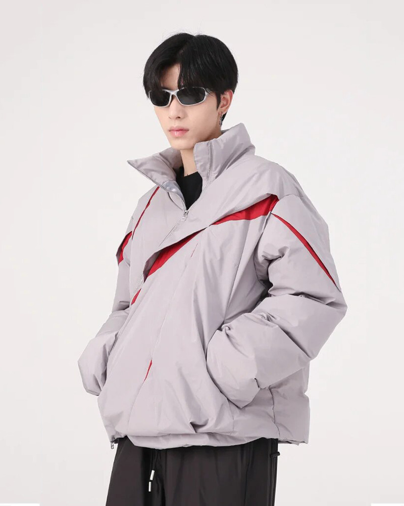 Y2K Puffer Jacket - Retro 90s Grunge, Summer Y2K Outfits, Y2K Club & Party Fashion