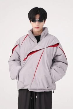 Y2K Puffer Jacket - Retro 90s Grunge, Summer Y2K Outfits, Y2K Club & Party Fashion