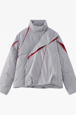Y2K Puffer Jacket - Retro 90s Grunge, Summer Y2K Outfits, Y2K Club & Party Fashion