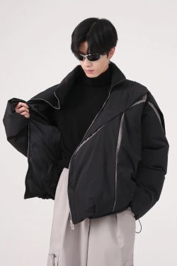 Y2K Puffer Jacket - Retro 90s Grunge, Summer Y2K Outfits, Y2K Club & Party Fashion