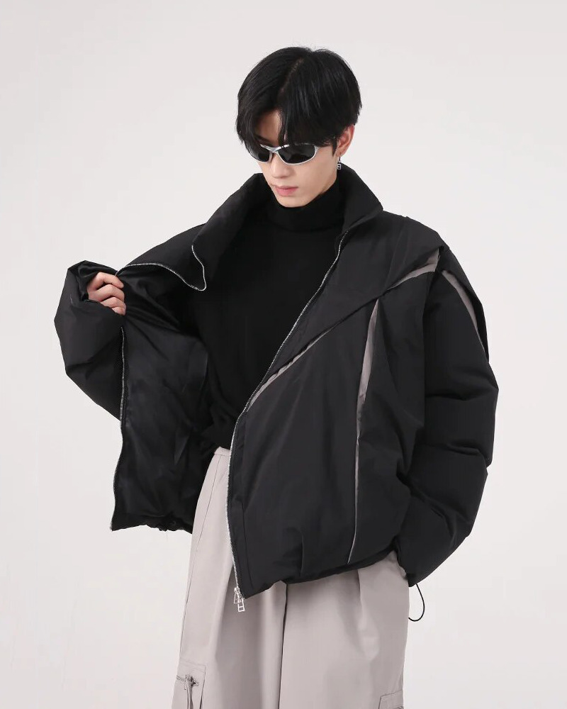 Y2K Puffer Jacket - Retro 90s Grunge, Summer Y2K Outfits, Y2K Club & Party Fashion