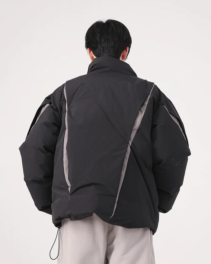Y2K Puffer Jacket - Retro 90s Grunge, Summer Y2K Outfits, Y2K Club & Party Fashion