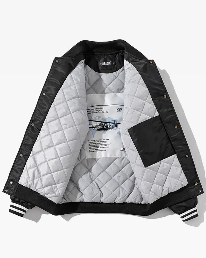 Y2K Retro Bomber Jacket - 90s Grunge, Summer Outfits, Y2K Party & Club Fashion