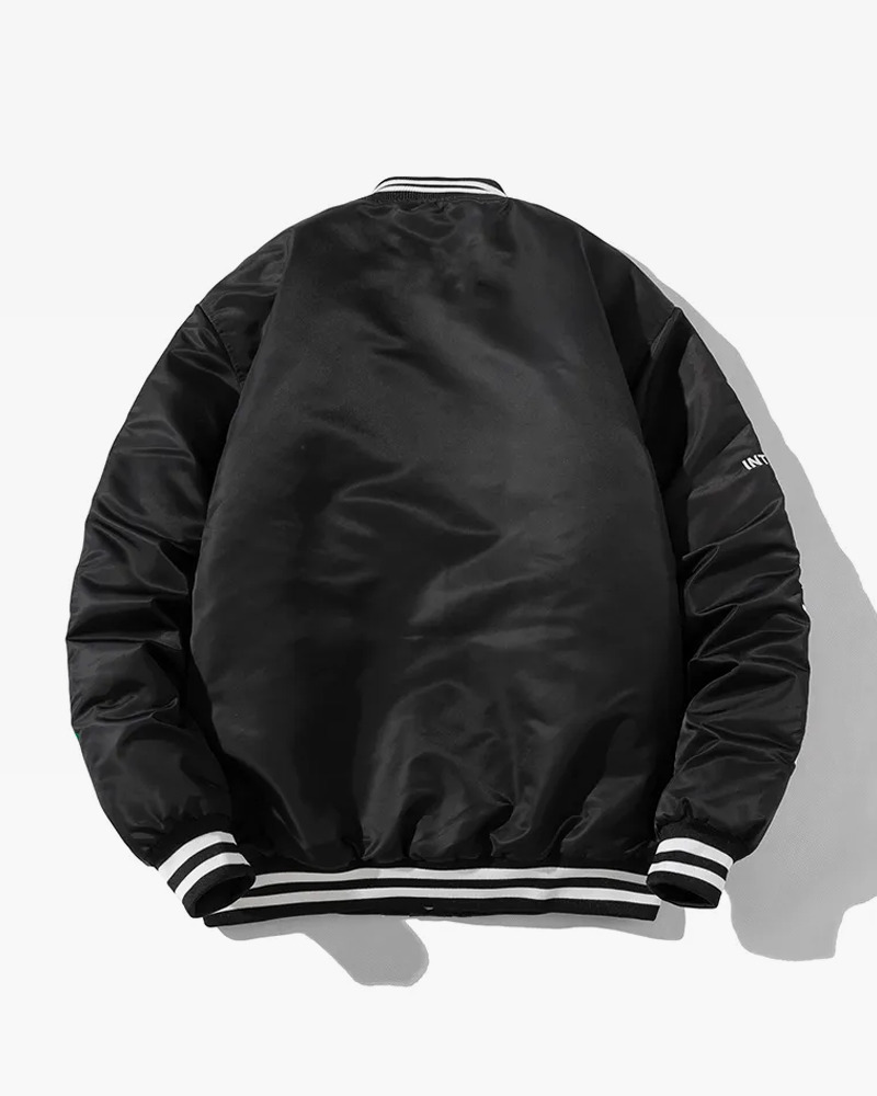 Y2K Retro Bomber Jacket - 90s Grunge, Summer Outfits, Y2K Party & Club Fashion