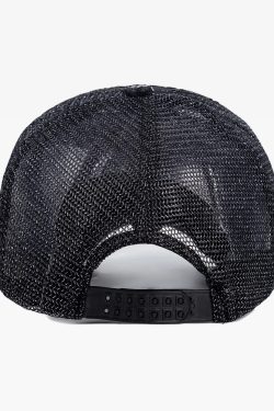 Y2K Rhinestone Hat - Retro 90s Grunge, Y2K Summer & Party Outfits, Popstar & Goth Styles