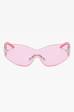 Y2K Rimless Sunglasses - Retro 90s Fashion, Grunge, Y2K Party, and Summer Outfits Accessory