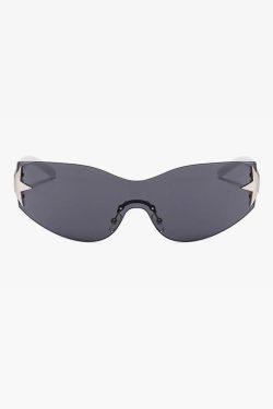 Y2K Rimless Sunglasses - Retro 90s Fashion, Grunge, Y2K Party, and Summer Outfits Accessory