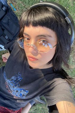Y2K Rimless Sunglasses - Retro 90s Grunge, Hip Hop, and Pastel Goth Fashion for Women