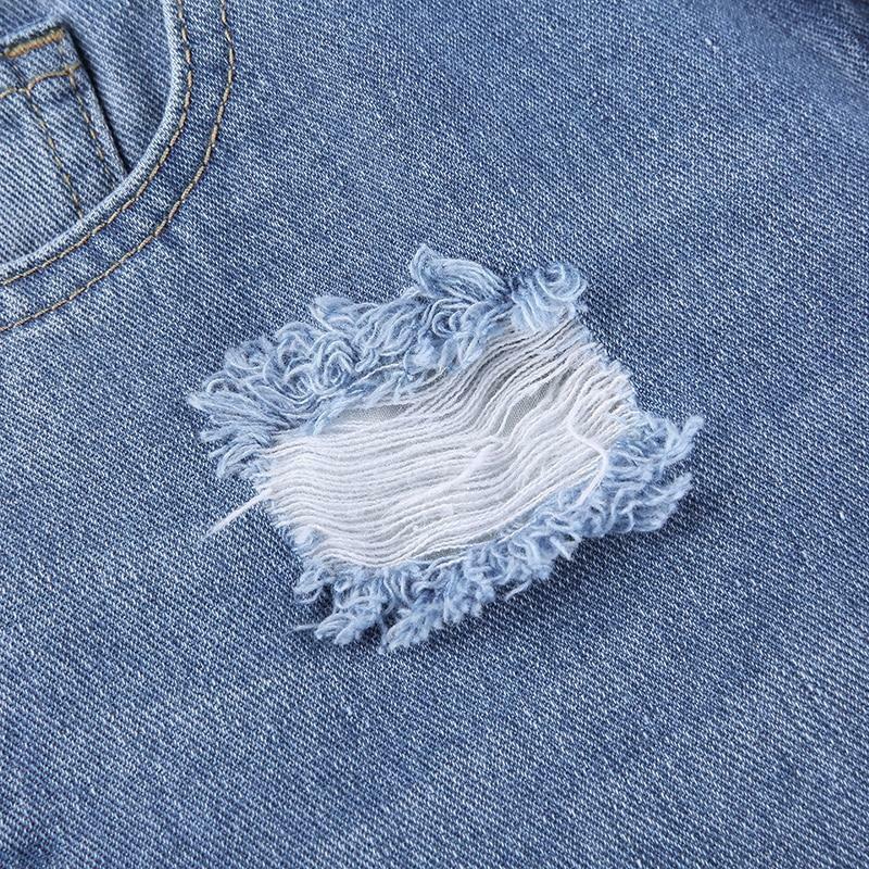 Y2K Ripped Flare Jeans - 90s Grunge, Retro Style, Summer Y2K Outfits, Y2K Fashion Essentials