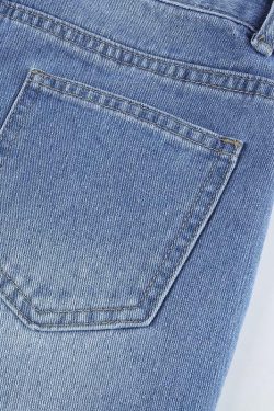 Y2K Ripped Flare Jeans - 90s Grunge, Retro Style, Summer Y2K Outfits, Y2K Fashion Essentials