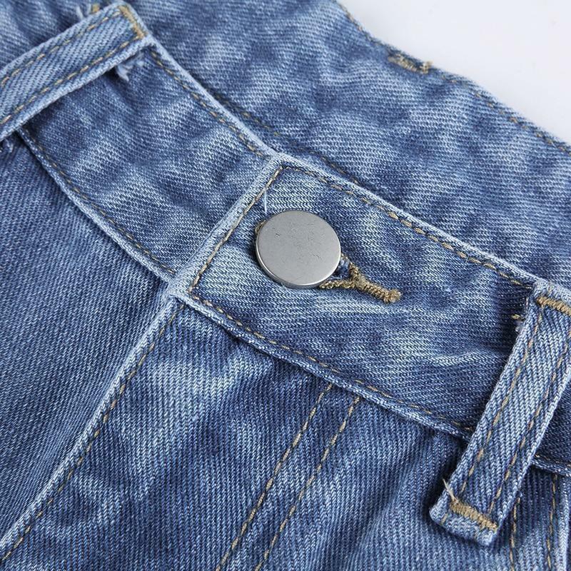 Y2K Ripped Flare Jeans - 90s Grunge, Retro Style, Summer Y2K Outfits, Y2K Fashion Essentials