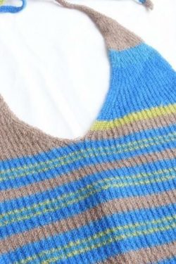 Y2K Ruched Knit Mini Dress - 90s Grunge, Retro Summer Outfit, Pastel Goth, Y2K Party Look