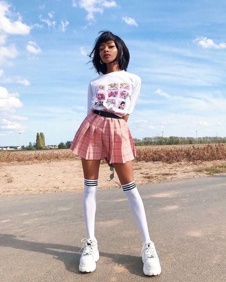 Y2K Sailor Moon Mood T-Shirt - Retro 90s Grunge, Pastel Goth, and Summer Y2K Outfits