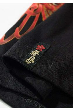 Y2K Sakura Samurai Tee - Retro 90s Grunge, Pastel Goth, and Summer Y2K Fashion