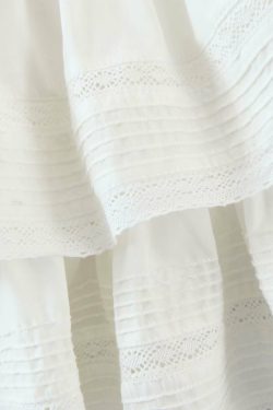 Y2K Sheer White Mini Dress - 90s Grunge, Retro Summer Outfit, Y2K Party & Club Fashion