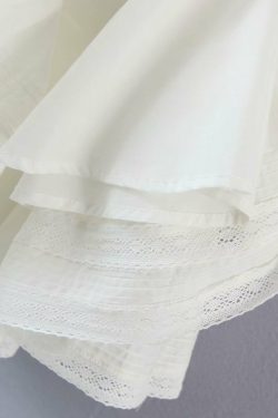 Y2K Sheer White Mini Dress - 90s Grunge, Retro Summer Outfit, Y2K Party & Club Fashion