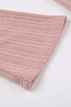 Y2K Soft Girl Backless Knitted Dress - 90s Grunge Summer Outfit, Retro Y2K Fashion