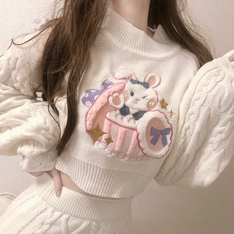 Y2K Soft Girl Kawaii Two Piece Set - 90s Grunge, Retro Summer Outfits, Pastel Goth Fashion