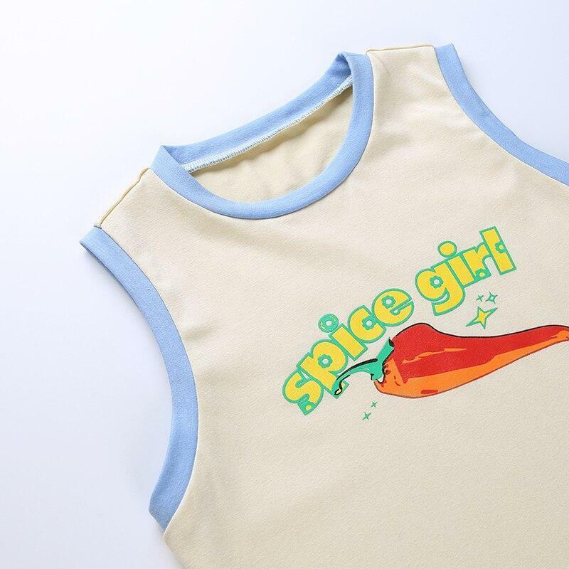 Y2K Sporty Spice Crop Top - 90s Grunge, Retro Summer, Pastel Goth, Hip Hop Fashion