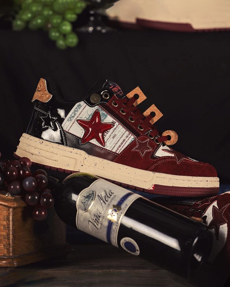 Y2K Star Shoes - Retro 90s Grunge, Hip Hop, and Pastel Goth Fashion for Y2K Summer Outfits