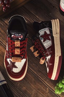 Y2K Star Shoes - Retro 90s Grunge, Hip Hop, and Pastel Goth Fashion for Y2K Summer Outfits