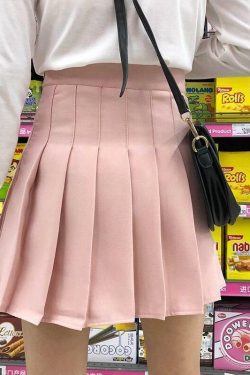 Y2K Strawberry Skirt - 90s Grunge, Retro Summer Outfit, Pastel Goth, Y2K Fashion Essentials