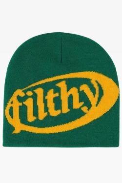 Y2K Streetwear Beanie - Retro 90s Grunge, Y2K Summer & Party Outfits, Y2K Popstar Style
