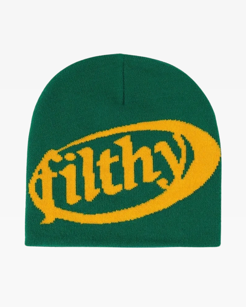 Y2K Streetwear Beanie - Retro 90s Grunge, Y2K Summer & Party Outfits, Y2K Popstar Style