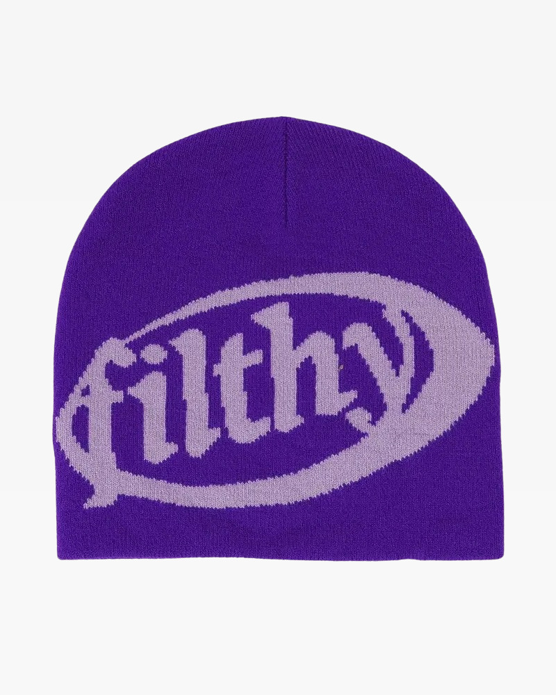 Y2K Streetwear Beanie - Retro 90s Grunge, Y2K Summer & Party Outfits, Y2K Popstar Style