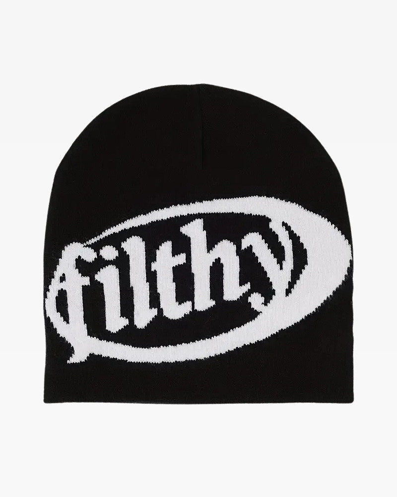 Y2K Streetwear Beanie - Retro 90s Grunge, Y2K Summer & Party Outfits, Y2K Popstar Style