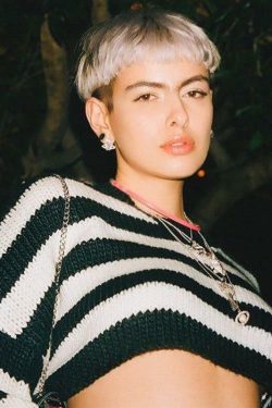 Y2K Striped Cropped Sweater - 90s Grunge, Retro Summer, Pastel Goth, Y2K Club Outfit