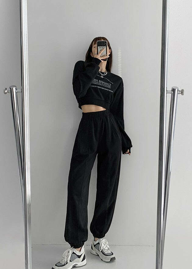 Y2K Summer & 90s Grunge Outfits: Retro Sweatpants Bundle for Women - Y2K Fashion Essentials