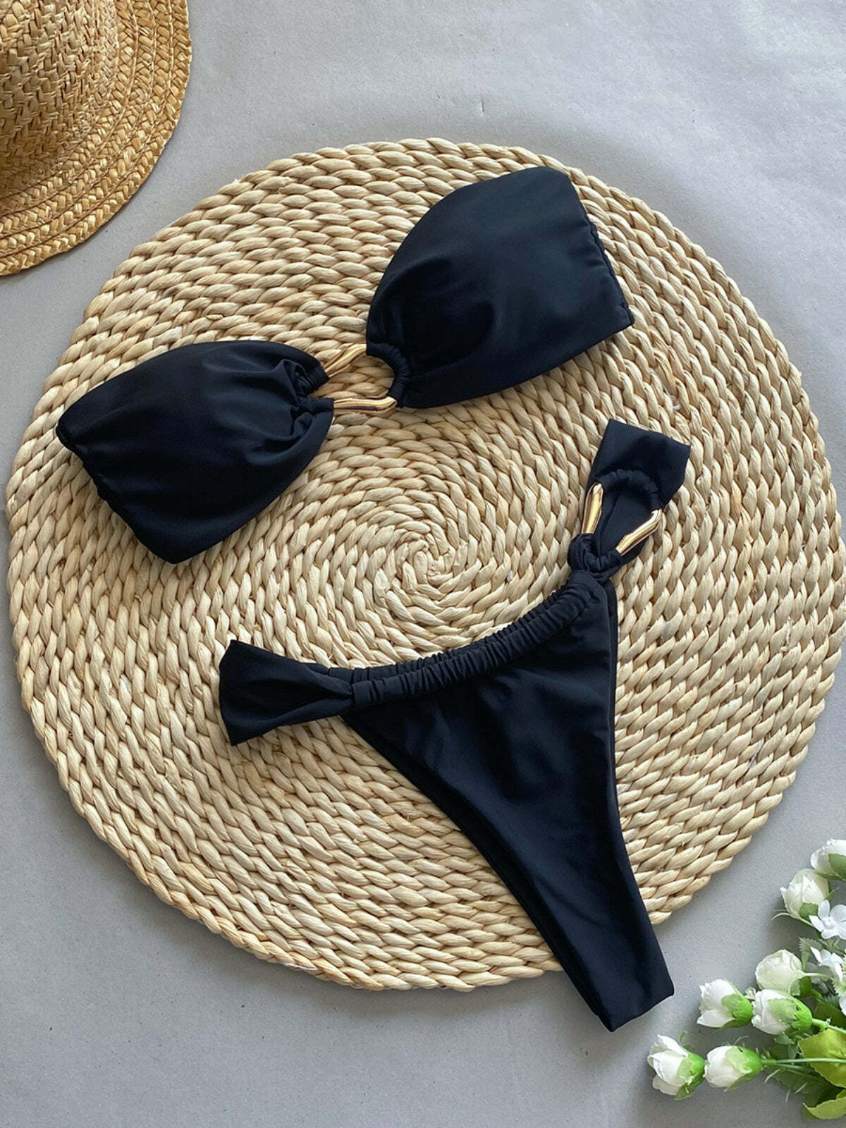 Y2K Summer Bikini Set - Retro 90s Grunge, Pastel Goth, and Popstar Vibes