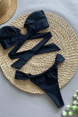 Y2K Summer Bikini Set - Retro 90s Grunge, Pastel Goth, and Popstar Vibes