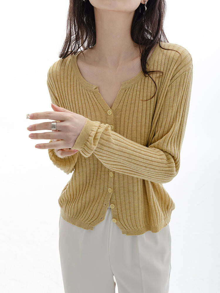 Y2K Summer Cardigan - Retro 90s Grunge, Pastel Goth, Y2K Party & Club Outfits