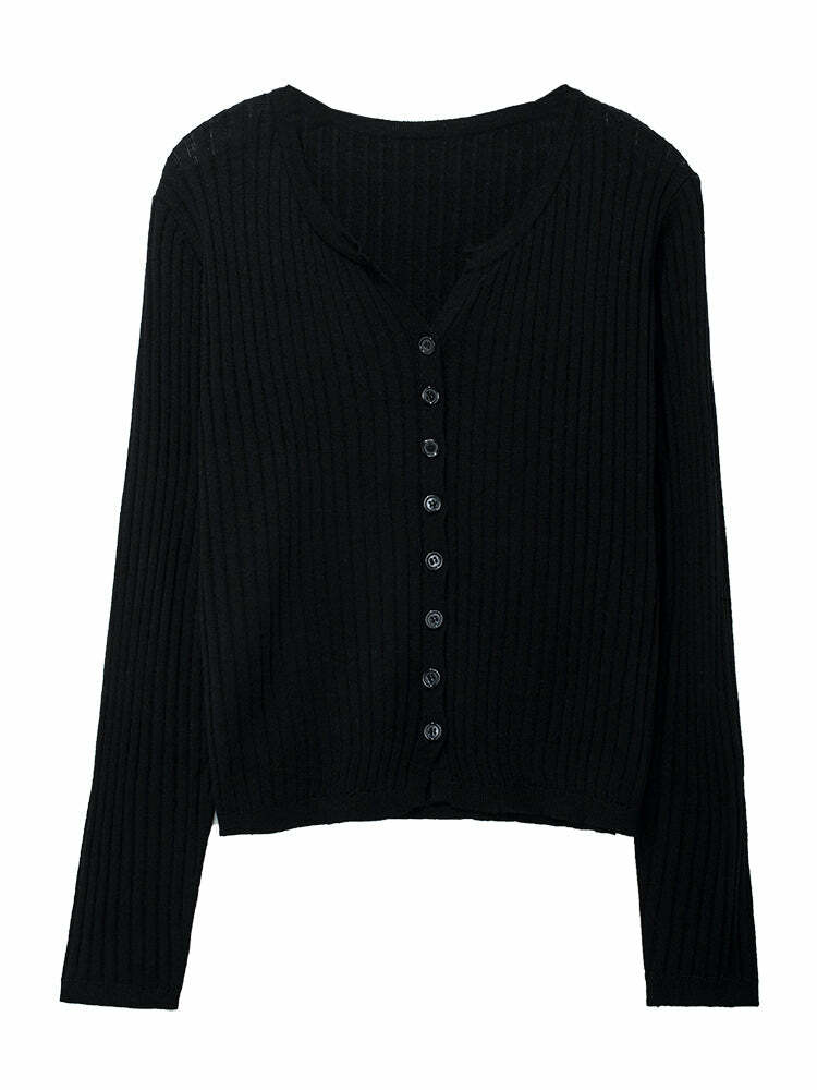 Y2K Summer Cardigan - Retro 90s Grunge, Pastel Goth, Y2K Party & Club Outfits