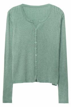 Y2K Summer Cardigan - Retro 90s Grunge, Pastel Goth, Y2K Party & Club Outfits